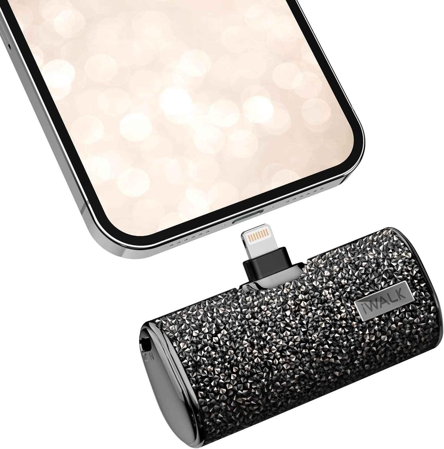 iWalk 4500mAh Lightning Pocket Power Bank - Black Diamond iWalk 4500mAh Lightning Pocket Power Bank - Black Diamond